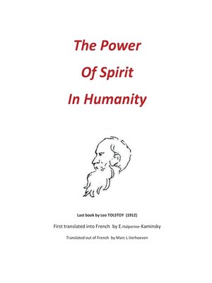 cover image of The Power of Spirit in Humanity
